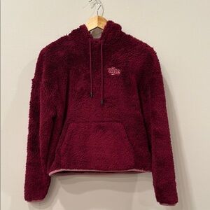 Nike Maroon Fleece Hoodie